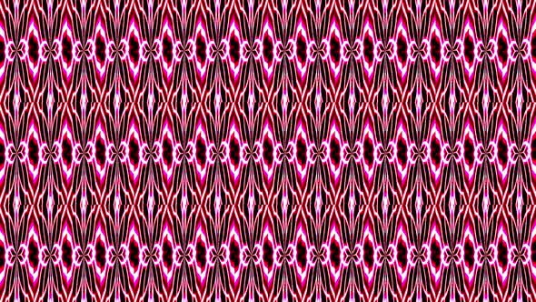 Abstract background 3D liquid lines in a multicolor texture. Fluid with pink reflection