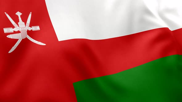 Oman Flag - 4K