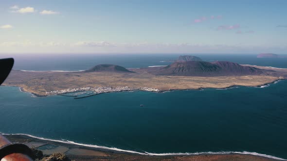 Panorama of Chinijo Archipelago