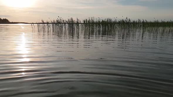 Sundown Over Lakes of Shatsk