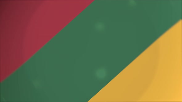 Plate with Flag of Lithuania alt