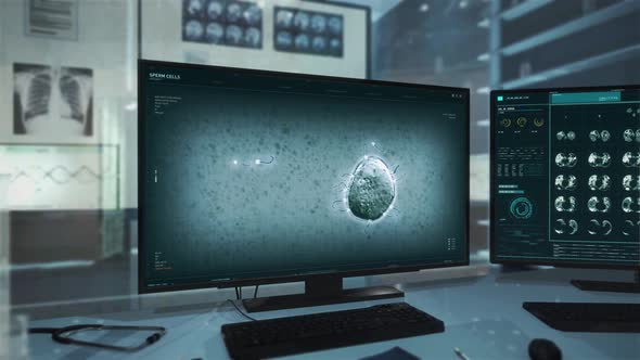 Sperm Scan On A Microscopic Level Via Modern Microbiological Computer Program alt