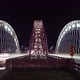Vimy Memorial Bridge Ottawa Night Center Shot - VideoHive Item for Sale