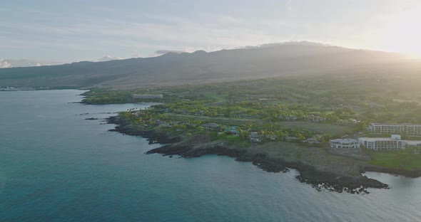 Tropical Island Aerial