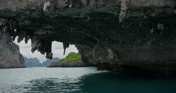 Ocean Boat Ride In Thailand