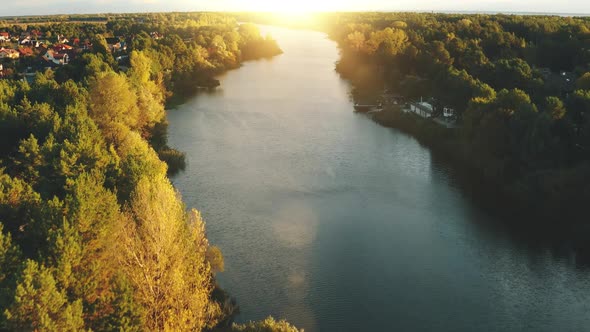 Sunrise at River