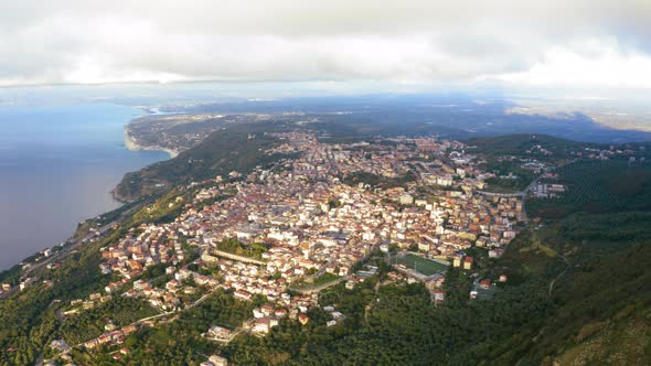 Calabria, Palmi City near the Sea