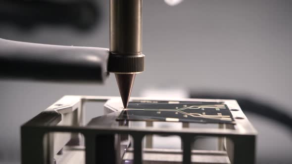 Production of a Printed Circuit Board Using Laser Equipment