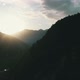 Twilight In The Mountains Aerial - VideoHive Item for Sale