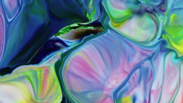 Abstract Colorful Sacral Liquid Waves Texture 564 alt