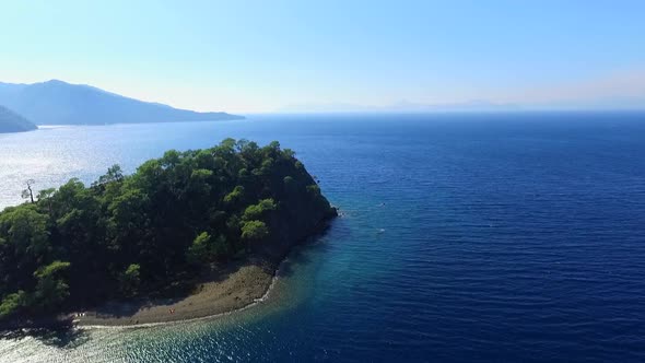 Aerial Sea View