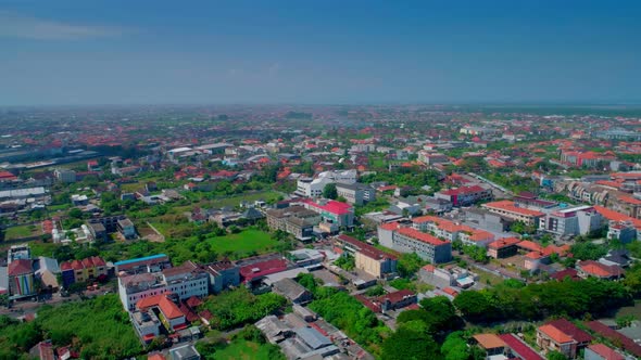 Flight Overlooking the City of Bali on the Indian Ocean 39