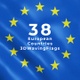European Countries38 3D Waving Flags - VideoHive Item for Sale