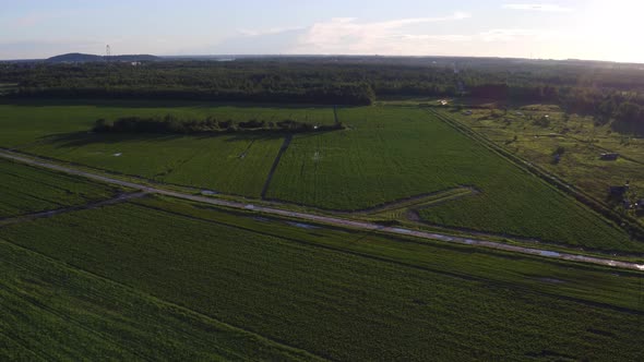 Aerial Summer Countryside 5