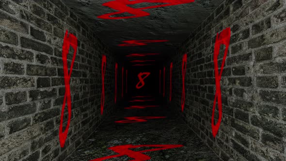 4k Countdown Horror Corridor alt