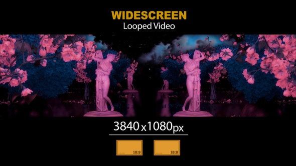 Widescreen Luxury Magic Garden Hall 03