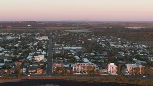 Bargara Beach QLD Drone - Sunrise