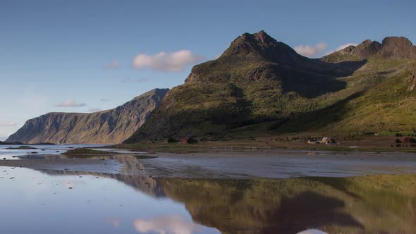 Lake water norway nature timelapse lofoten