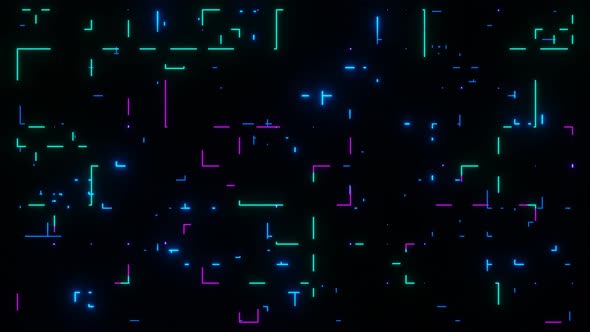 Maze 2d Animation Loop Background