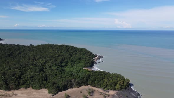 The Beaches at the most southern part of Borneo Island