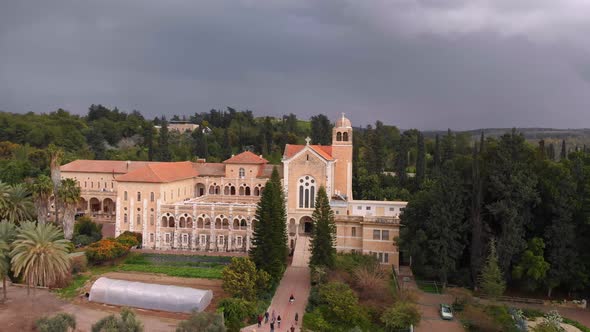 Latrun Monastery Footage in Israel