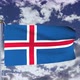 Iceland Flag Waving 4k - VideoHive Item for Sale