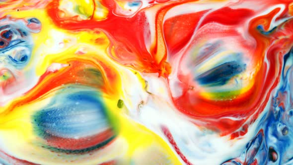 Abstract Colorful Paint Ink Liquid Explode 03 alt