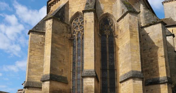 Church Saint Pierre, Gourdon, Lot department, Occitan, France