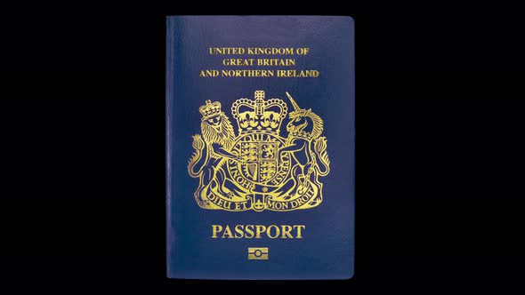 Burgundy British Passport Changing To Blue