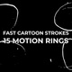 Fast Cartoon Strokes - Motion Rings - VideoHive Item for Sale