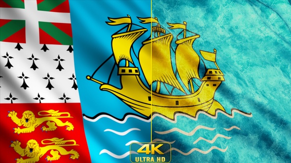 Saint Pierre And Miquelon Flags