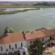 Aerial to Starokostiantyniv Castle Built at the Confluence of the Sluch and Ikopot Rivers Ukraine - VideoHive Item for Sale