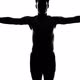 Full Length Spinning Naked Man Silhouette - VideoHive Item for Sale