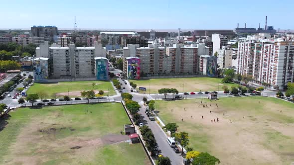 Public Park Los Campitos, Football training fields (Buenos Aires, Argentina)