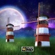 Windmill At Night (4K) - VideoHive Item for Sale