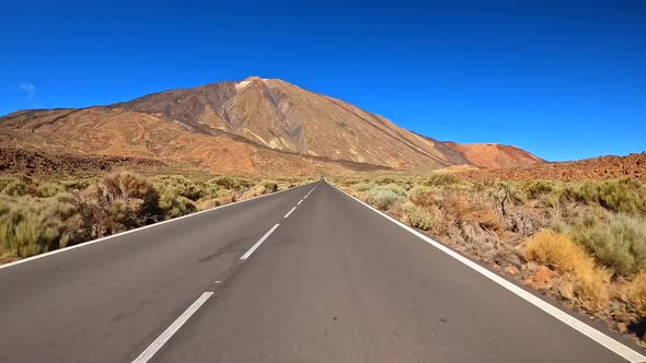 Teide National Park in Tenerife, Spain