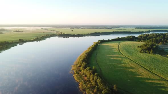 Beautiful Landscape Of Lake Skrydlevo 06