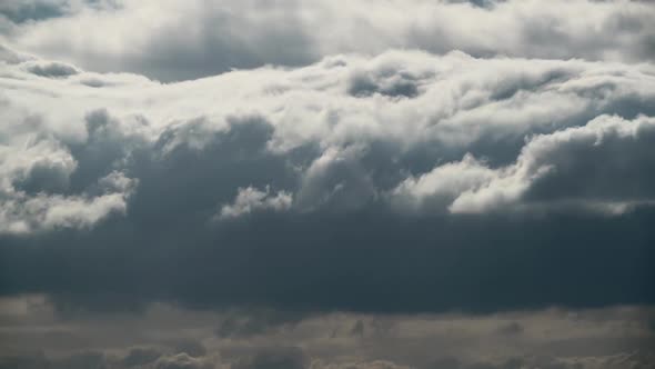 8K Variable Mix Clouds Before The Storm