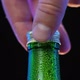 Men's Hands Open Bottle of Beer - VideoHive Item for Sale