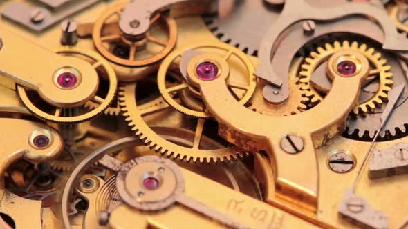 The Mechanism Of A Pocket Watch 1