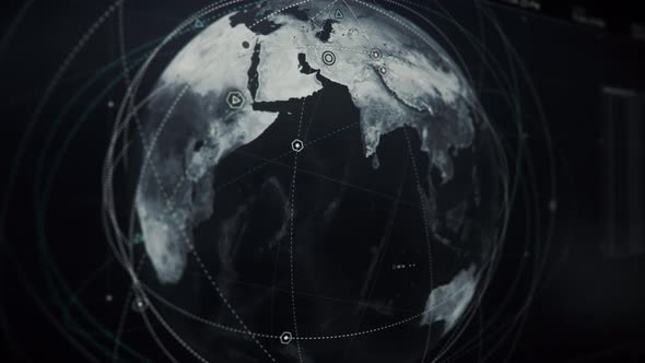 Searching for the Satellites in Iran. Clicking the Necessary Location. Software. alt