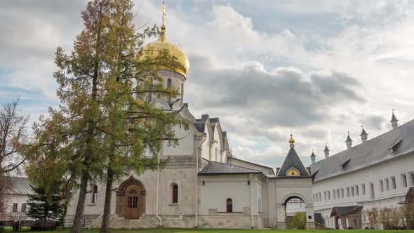 Savvino Storozhevsky Monastery. Cathedral of the Nativity of the Virgin, founded in the 15th century