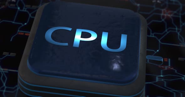 CPU Computer Microchip