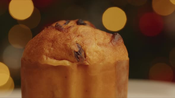 Typical Christmas sweet panettone