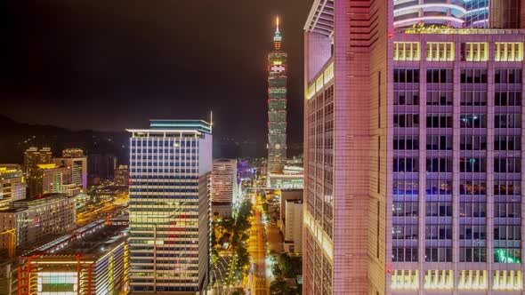 Taipei Taiwan Time Lapse