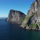 Drone flight above Atlanic ocean ,Norway,Lofoten Island, view from Kvalvika beach - VideoHive Item for Sale