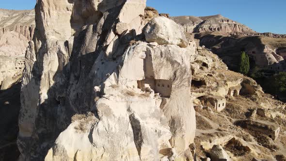 Aerial View Cappadocia Landscape