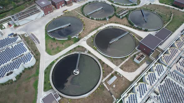 Aerial Water Treatment Plant