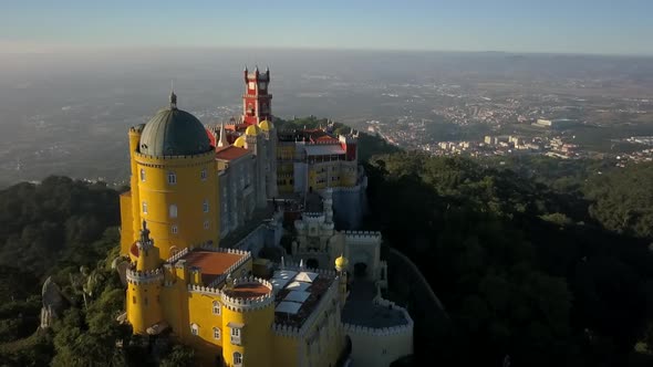 View over Sintra Palace