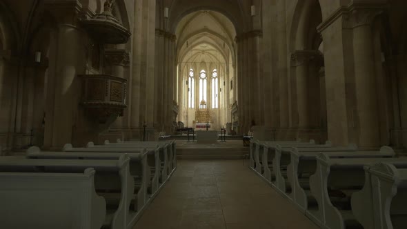 Inside a Catholic Cathedral